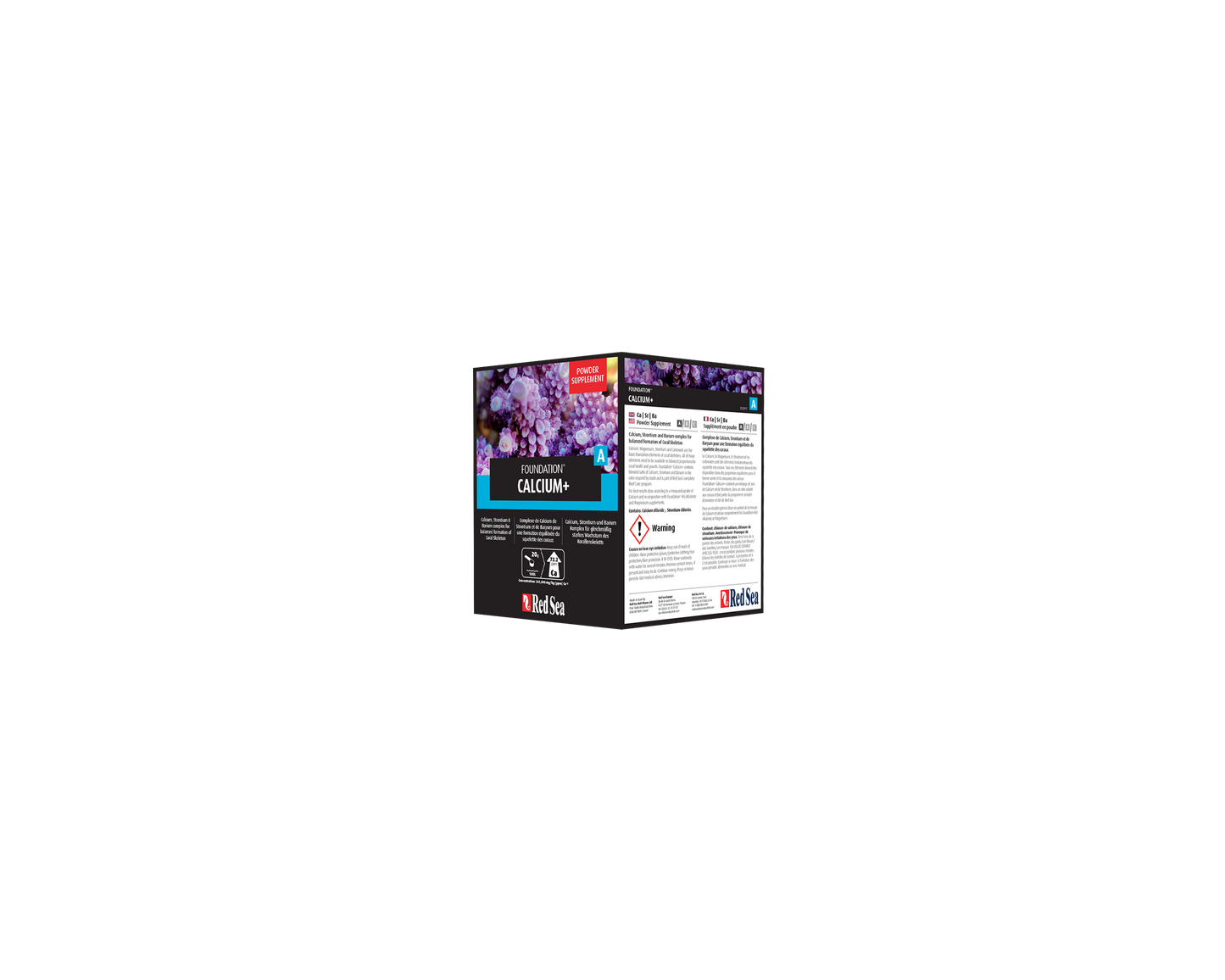 RED SEA Foundation™ Calcium+ (Ca/Sr/Ba) - 1kg